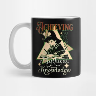 Achieving Mythical Knowledge Young Wizard Mug